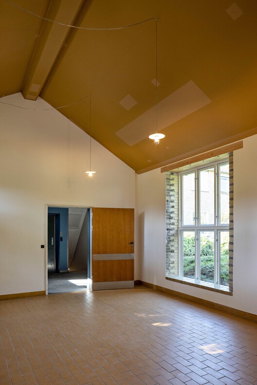The Chapel Retold / The Danish Association of Architects - Interior Photography, Wood, Lighting, Door, Glass