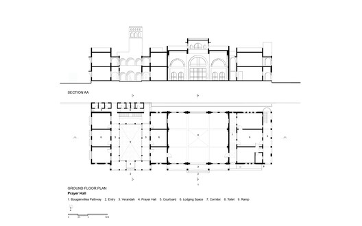 Temple Complex and Community Center Nardipur / Raasa Architects Temple Complex and Community Center Nardipur / Raasa Architects - Image 24 of 27