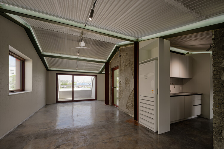 PCI涂料公司总部办公楼 / pH7 Architects - 室内图, 木头, 梁