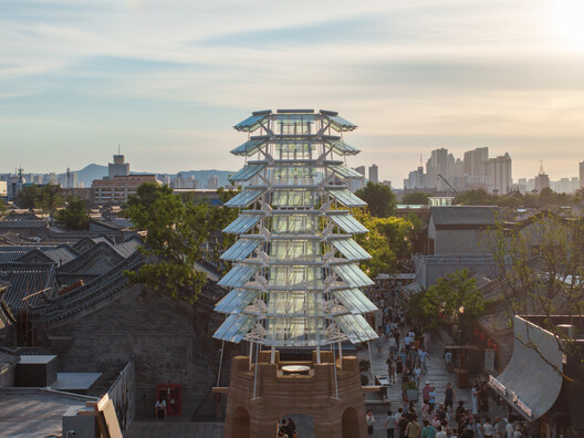 The Southeast of Datong Ancient City Silk Road Tower / XJ Design Agency