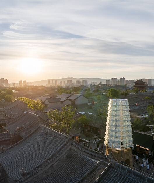 大同古城东南邑丝路塔 / 象界设计机构 - 建筑图