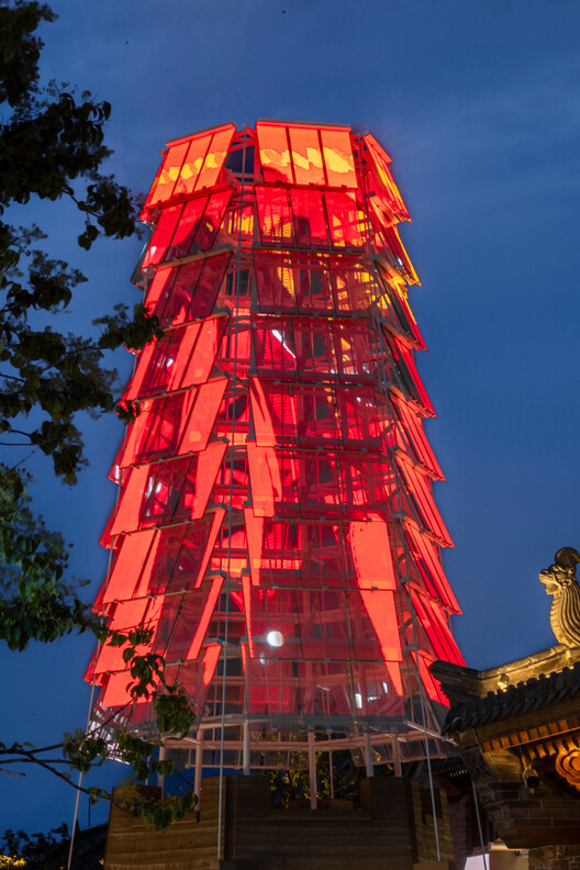 大同古城东南邑丝路塔 / 象界设计机构 - 建筑图