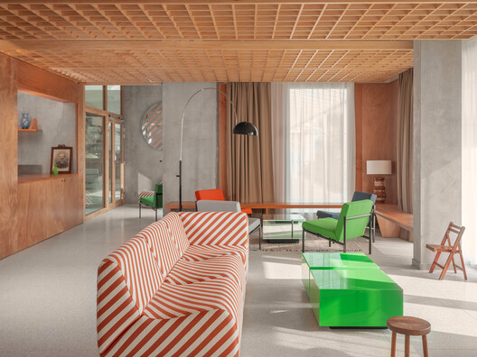 Vertime Hotel / Block Architectes - Interior Photography, Wood, Chair