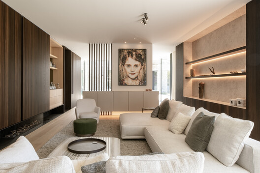 Concrete Villa / Cocoon Architecten Concrete Villa / Cocoon Architecten - Interior Photography, Living Room, Sofa, Chair