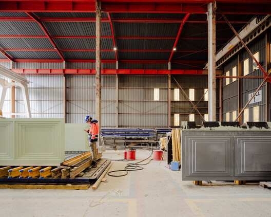 布瓦运河步行桥 / A.TM - 室内图, 木头, 梁