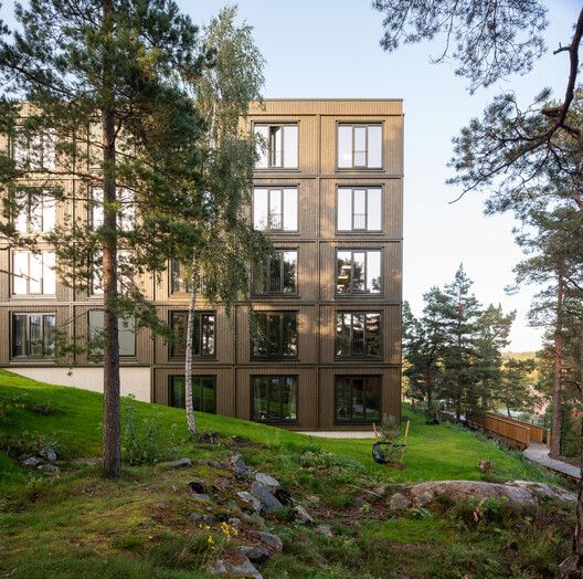 Gimle 4 Student Housing / CODE: arkitektur Gimle 4 Student Housing / CODE: arkitektur - Exterior Photography