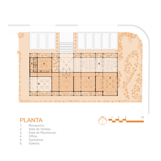 Pabellón comercial efímero - Visitor Center / FP/ARQS. - Imagen 11 de 19