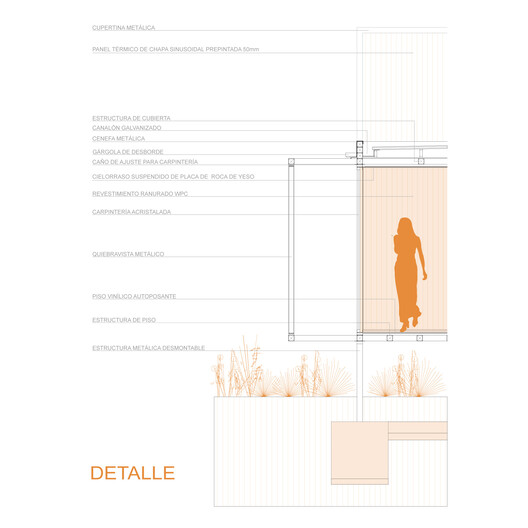 Pabellón comercial efímero - Visitor Center / FP/ARQS. - Imagen 14 de 19