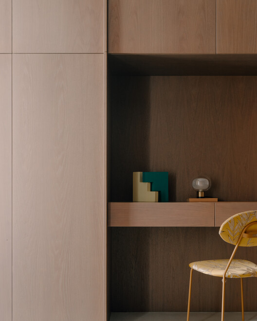 Apartment 31  / NS Studio - Interior Photography, Wood, Shelving