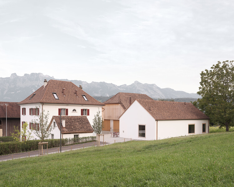 Hagen-House Nendeln, Nova Sede da Academia Internacional de Música de Liechtenstein / Cukrowicz Nachbaur Architekten - Fotografia de Exterior