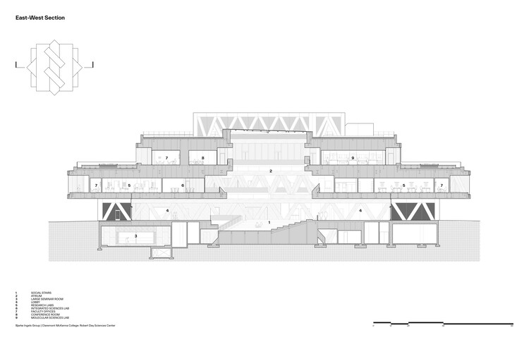 Centro de Ciencias Robert Day en Claremont McKenna College/BIG – Foto 50 de 59