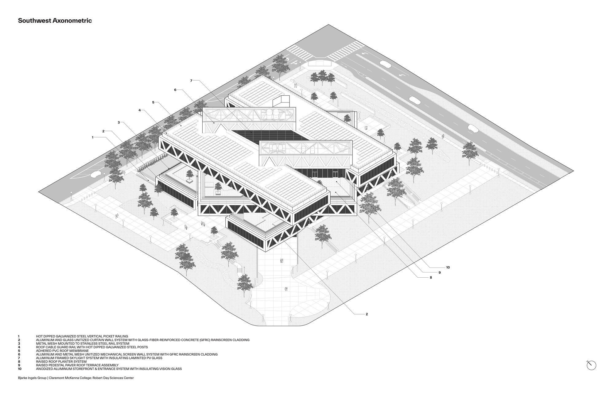 Gallery of Claremont McKenna College Robert Day Sciences Center / BIG - 45