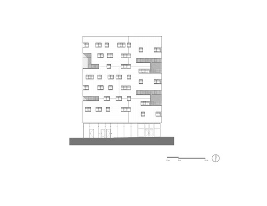 Vivienda Social Lyon, La Confluence / Tatiana Bilbao ESTUDIO - Imagen 11 de 18