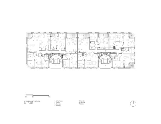 Vivienda Social Lyon, La Confluence / Tatiana Bilbao ESTUDIO - Imagen 14 de 18