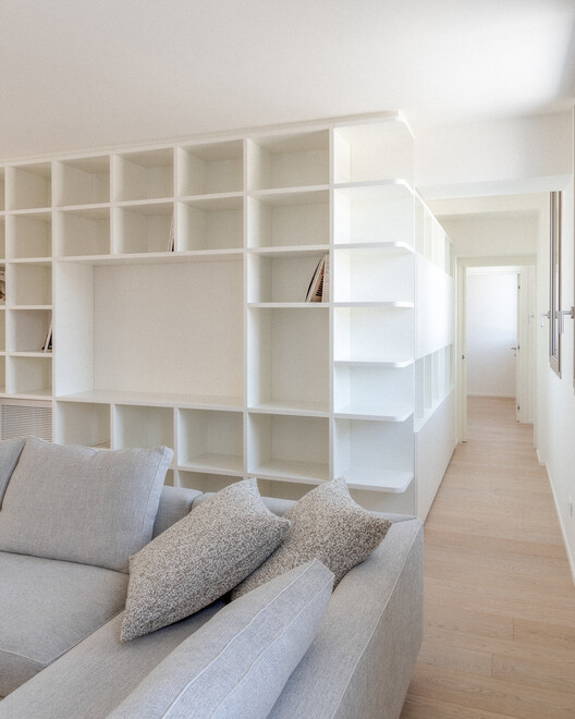 Palazzo Mazzini / Studio Bressan Palazzo Mazzini / Studio Bressan - Interior Photography, Closet, Shelving, Wood, Sofa