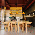 RAGU Restaurant / CUDO: - Interior Photography, Interior Design, Kitchen, Lighting, Chair, Countertop