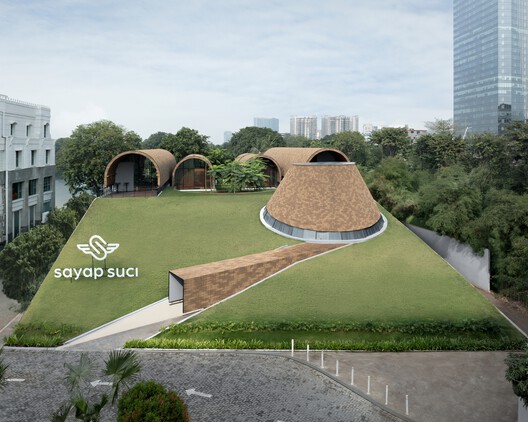 Abrigos no Jardim em Declive / RAD+ar (Research Artistic Design + architecture) - Fotografia de Exterior