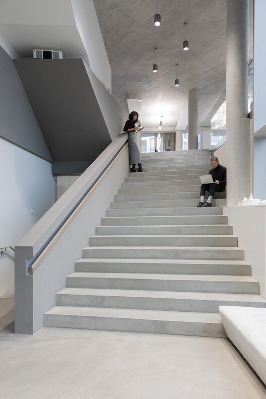 Graftlab / GRAFT - Interior Photography, Stairs, Concrete, Handrail