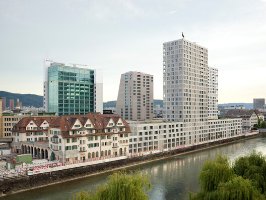Depot Hard High-Rise Ensemble / Morger Partner Architekten - Exterior Photography, Cityscape