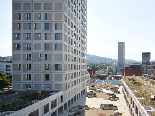 Depot Hard High-Rise Ensemble / Morger Partner Architekten - Exterior Photography, Cityscape