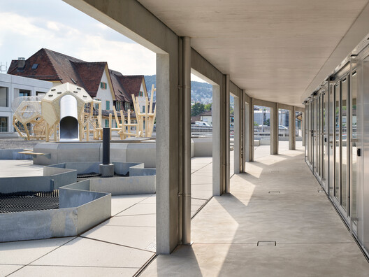 Depot Hard High-Rise Ensemble / Morger Partner Architekten - Interior Photography, Concrete