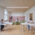 Gersthof Model School Renovation and Conversion / Franz&Sue - Interior Photography, Renovation, Table, Chair