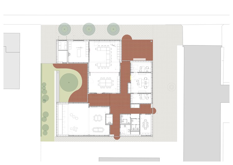奥古斯丁社区中心 / nbundm* - 15 的图像 16