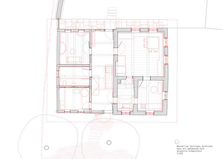 Casa con techo elevado / Hartinger Maximilian Architekt - Imagen 24 de 27