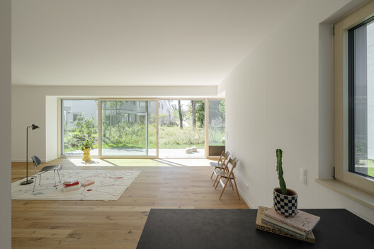 Modular Timber Residential Quarter Am Rathausplatz / kontektum architektur + Boschmann + Feth Architekten - Interior Photography, Wood