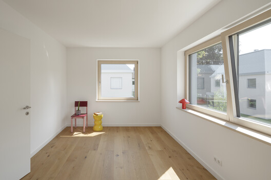 Modular Timber Residential Quarter Am Rathausplatz / kontektum architektur + Boschmann + Feth Architekten - Interior Photography, Wood
