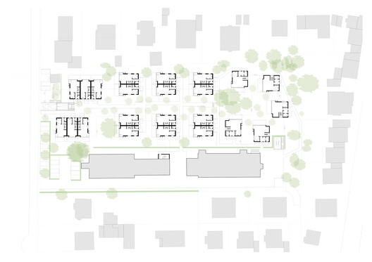 Modular Timber Residential Quarter Am Rathausplatz / kontektum architektur + Boschmann + Feth Architekten - Image 23 of 30