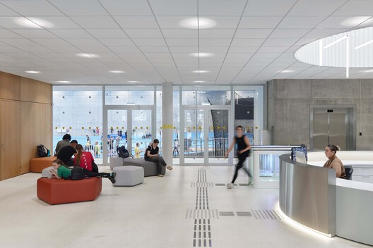 Athletics Arena / Archas - Interior Photography, Glass