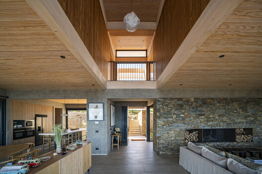 Casa D12 / PAR Arquitectos - Fotografía interior, Cocina, Madera, Fijación Vigas