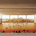 Henning Larsen Wins Competition to Design Timber-Structured Centralbadet Swimming Center in Gothenburg, Sweden - Imagen 2 de 4
