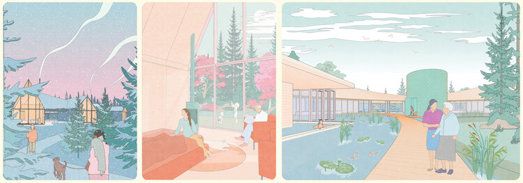 Top Designs Revealed in Buildner’s Fourth Annual Hospice – Home for the Terminally Ill Competition - Image 11 of 36