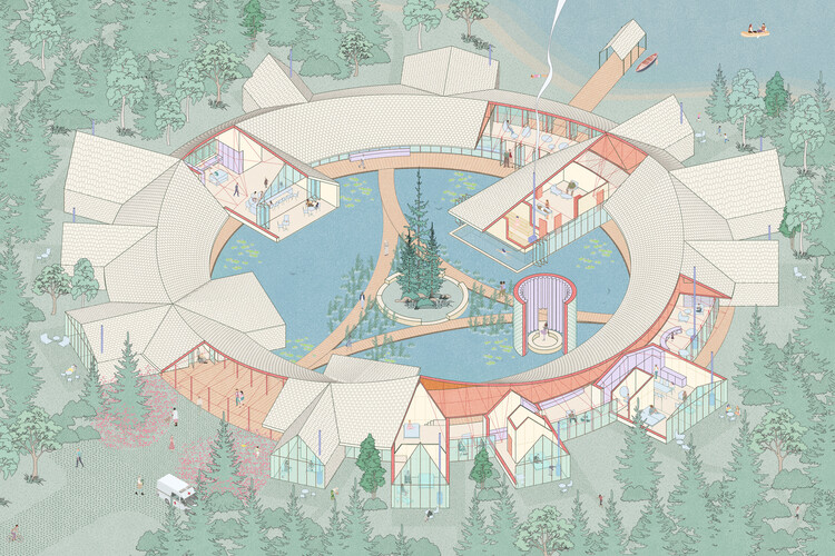 Top Designs Revealed in Buildner’s Fourth Annual Hospice – Home for the Terminally Ill Competition - Image 10 of 36