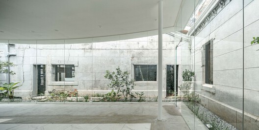 Architecture Museum, Xinyi Street of Coral Stone / A.S.Studio - Exterior Photography, Concrete, Courtyard