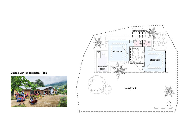 Creche Chieng Ban / 1+1>2 Architects - Imagem 14 de 17