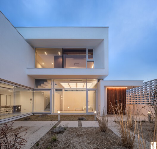 Naju White House / PLAN Architects office - Exterior Photography, Door