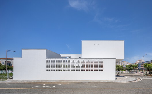 Naju White House / PLAN Architects office - Exterior Photography, Concrete
