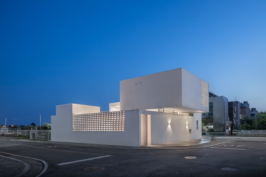 Naju White House / PLAN Architects office - Exterior Photography, Facade, Concrete