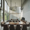 Casa Pridi 41 / Anónimo - fotografía de interiores, comedor, sillas, madera, mesa, iluminación, vidrio