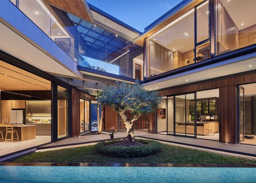 Atarashii House / Rakta Studio - Exterior Photography, Courtyard