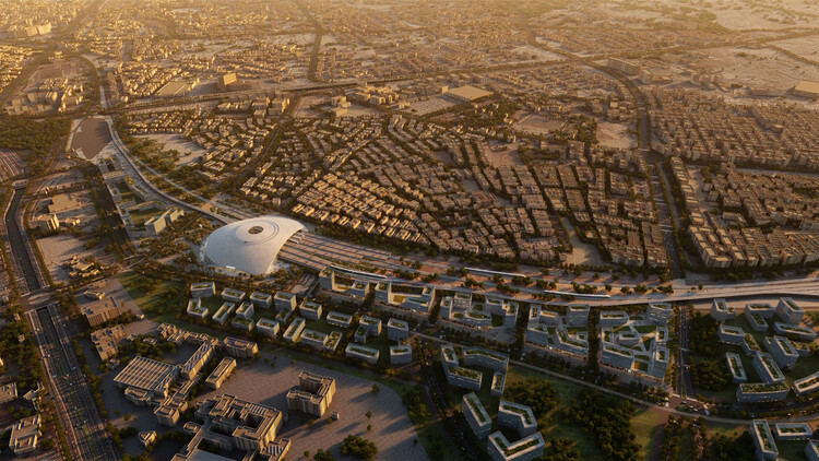 OUALALOU+CHOI Wins Competition for the New Casa Sud Train Station in Casablanca - More Images