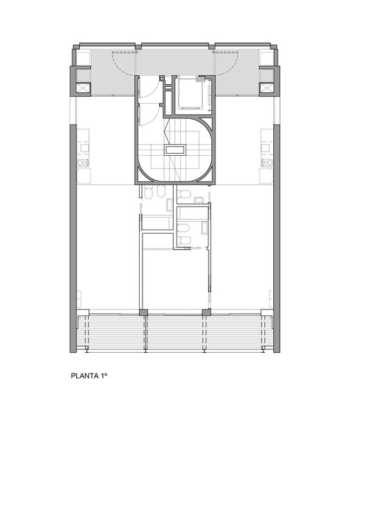 Edificio de Vivienda Colectiva 2636 flats / A3 Luppi Ugalde Winter - Imagen 25 de 29