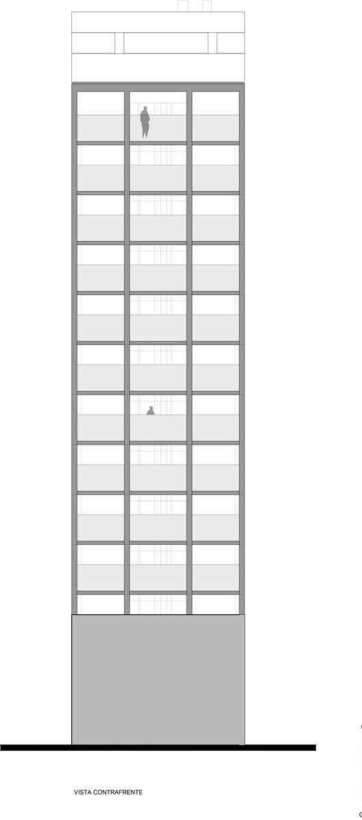 Edificio de Vivienda Colectiva 2636 flats / A3 Luppi Ugalde Winter - Imagen 28 de 29
