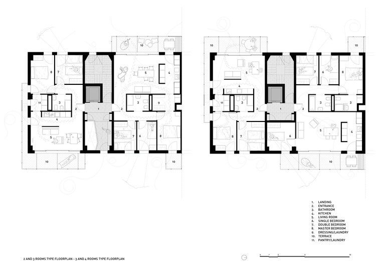50 visiones sociales - pies en la tierra, a través de las nubes / mir aquitetos + marmolbravo + madhel - imágenes 18 de 22