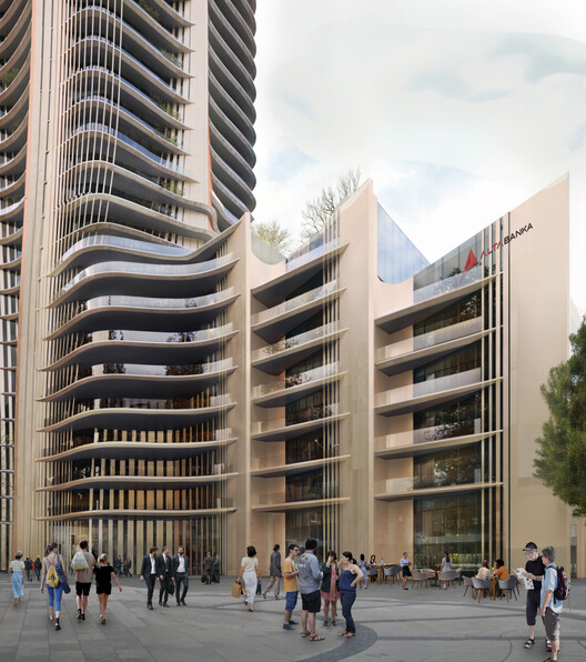 Zaha Hadid Architects 赢得阿尔塔银行设计新大楼竞赛 - 2 的图像 4