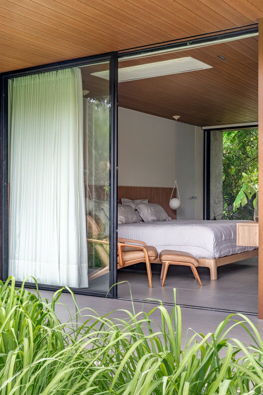 Jenga House / studio gm - fotografía de interiores, dormitorio, madera, cama