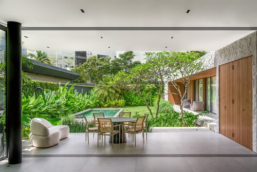 Casa Jenga / studio gm - Fotografía interior, Jardín, Patio interior